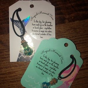 Mermaid tears necklace